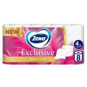 Туалетная бумага Zewa Exclusive Ultra Soft 8/4
